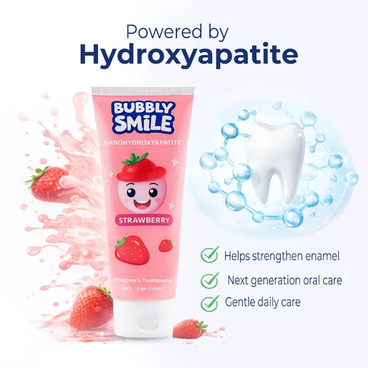 Bubbly Smile Kids Nano-Hydroxyapatite Toothpaste Set