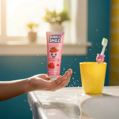 How to use Bubbly Smile Kids Toothpaste